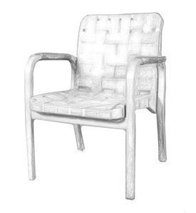 Hynde til Aalto 45 stol
