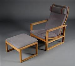 Hynder til slædestolen BM 2254  høj model, skammel BM2248